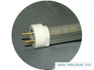 T8-G13-27LED-WW, Линейная светодиодная лампа типа T8 7.2Вт, цоколь G13